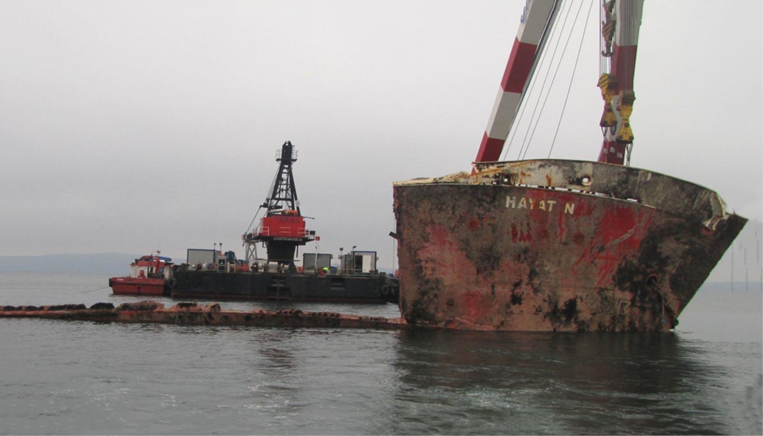 M/V Hayat N Ro-Ro Gemisinin Kurtarılması, Balıkesir